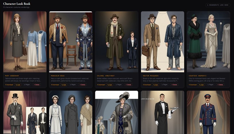 Character Look Book